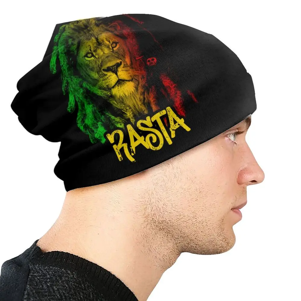 Jamaica Flag Rasta Bonnet Homme Hip Hop Knitted Hat For Men Women Autumn Winter Warm Jamaican Pride Beanies Caps