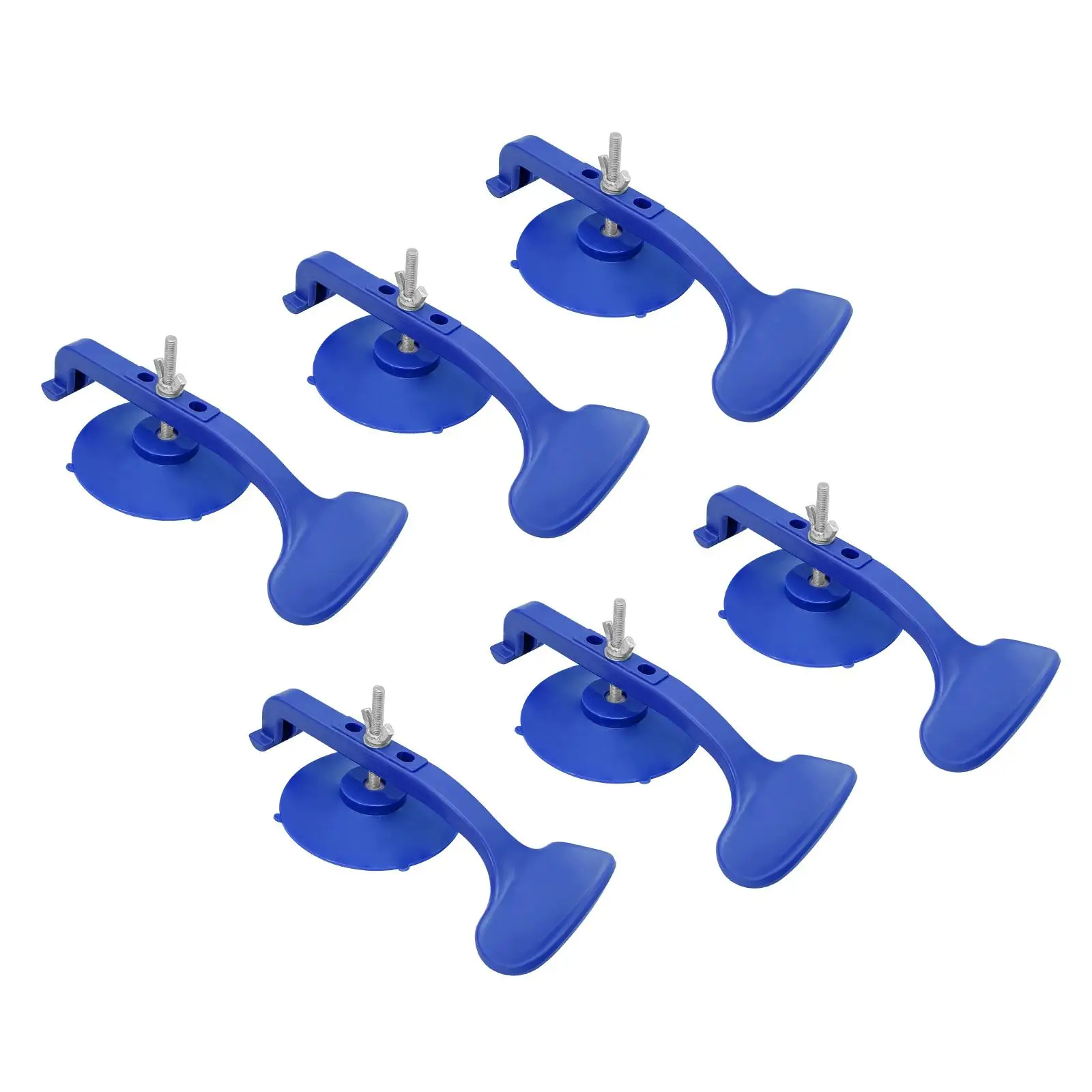 6x High Performance Suction Clamp Set for Convertible Glass Windshield