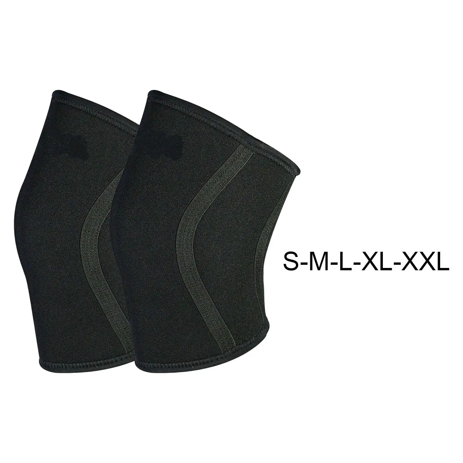 2x Knee Brace Support Patella Pad Women Men Protector Knee Sleeves for Cycling Fitness Outdoor Workout Jogging