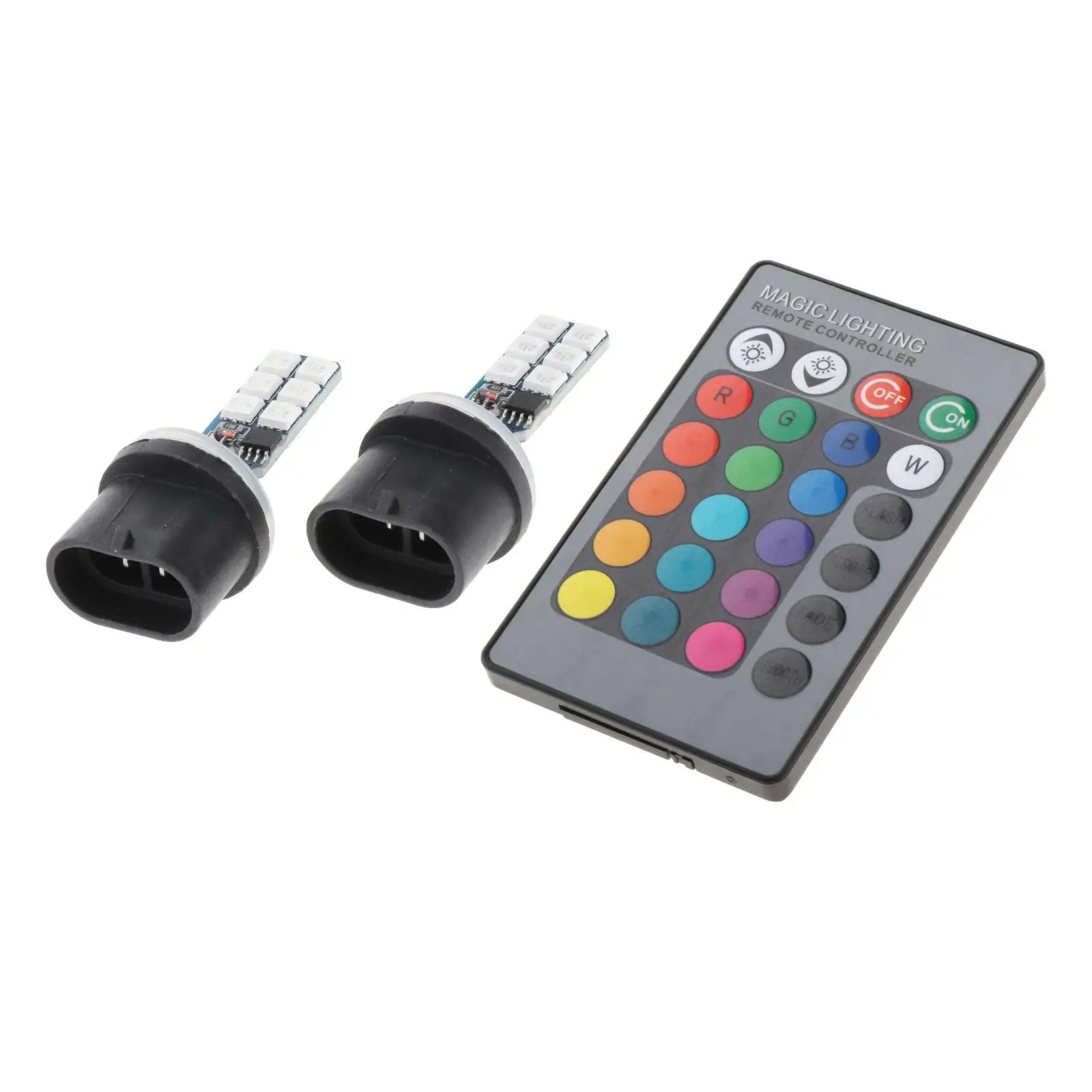 2Pcs 880 881 H1   RGB headlight Bulb 1200LM Car  Bulbs for Car Trucks Accessories
