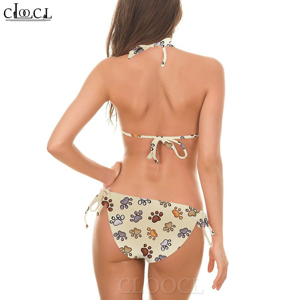 CLOOCL-maiô sexy de biquíni feminino, roupa de