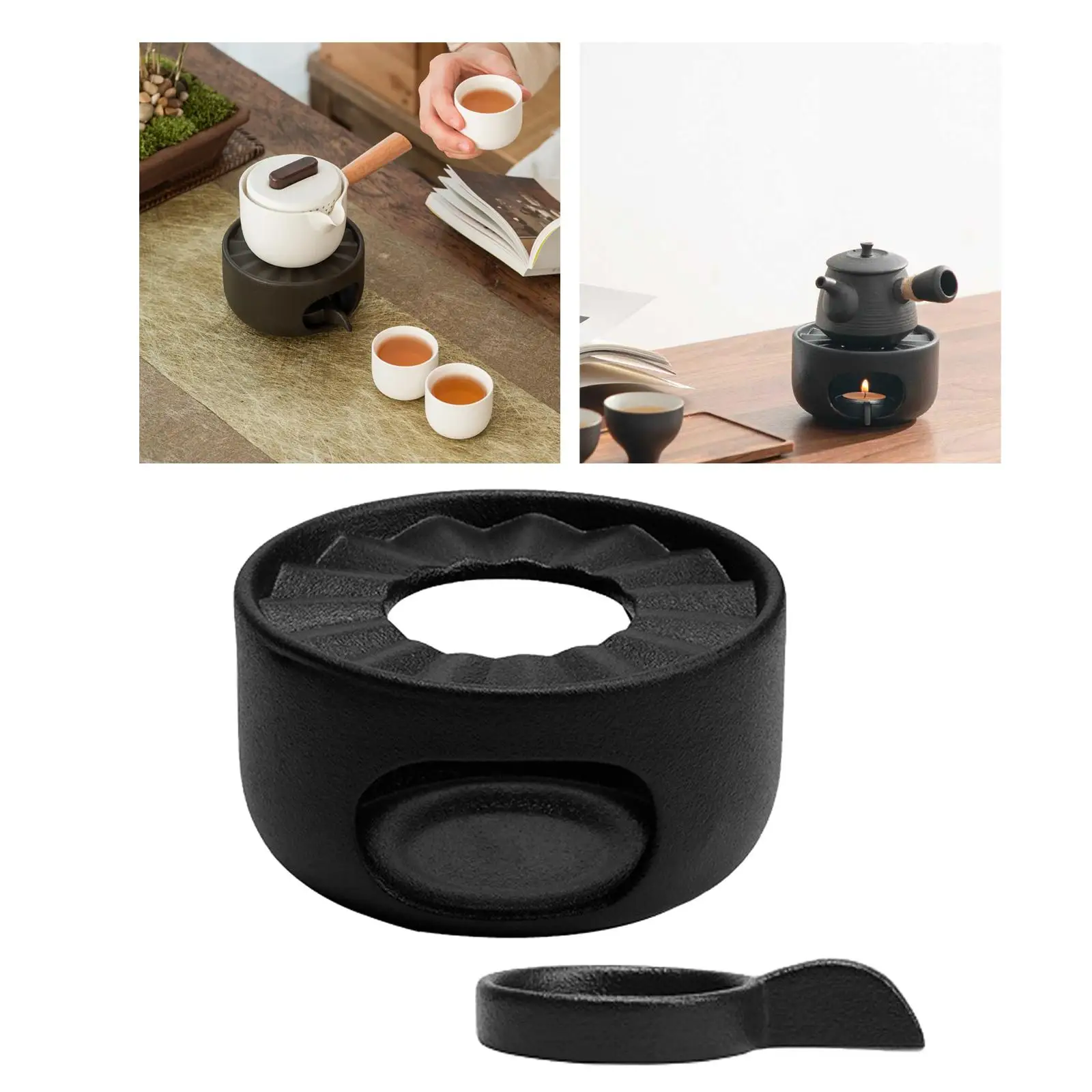 Teapot Warmer for Coffee, Milk, Tea Heating Burner, Tealight