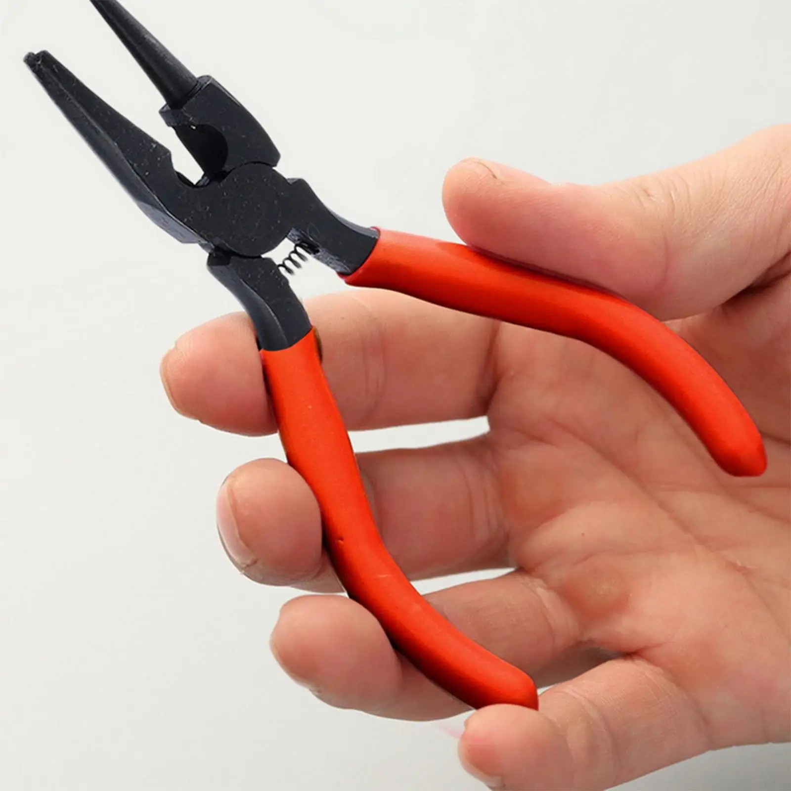 Cutting Wire Pliers Sharp Nose Pliers Concave Multitool Repair Tools Craft Ring Wire DIY Jewelry Pliers for Necklace Wrapping