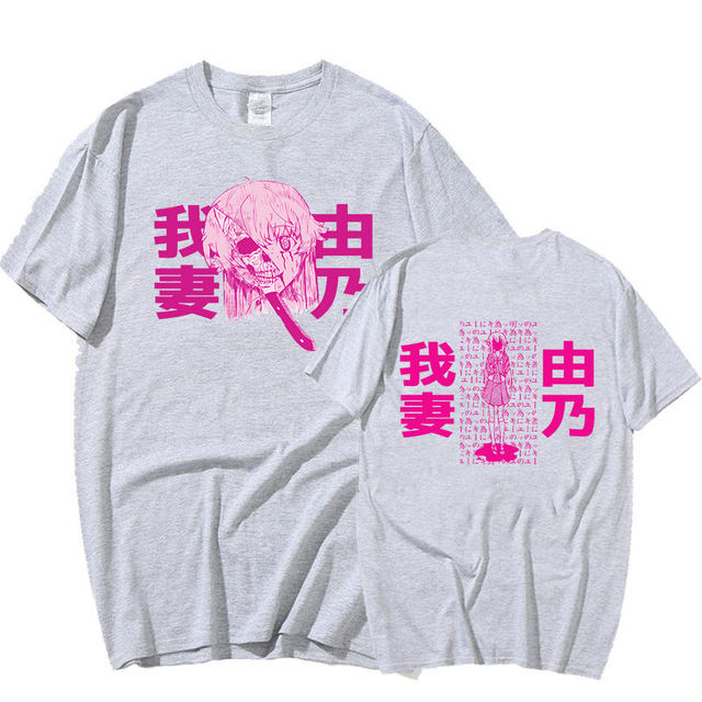 SRBB0026 future diary mirai nikki yuno gasai anime manga shirt