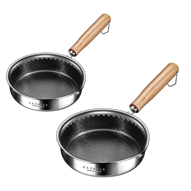 Nonstick Frying Pan Flat Bottom Pan Omelette Pan Durable Cooking Pots  Cookware - AliExpress
