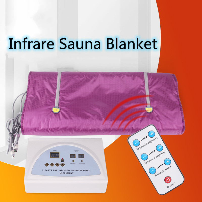 Best of Professional Infrare Sauna Blanket For Weight Loss And Detox Fitness Slimming Sauna Heating Blanket With 50pcs Plastic Bag Home Reviews & Tips