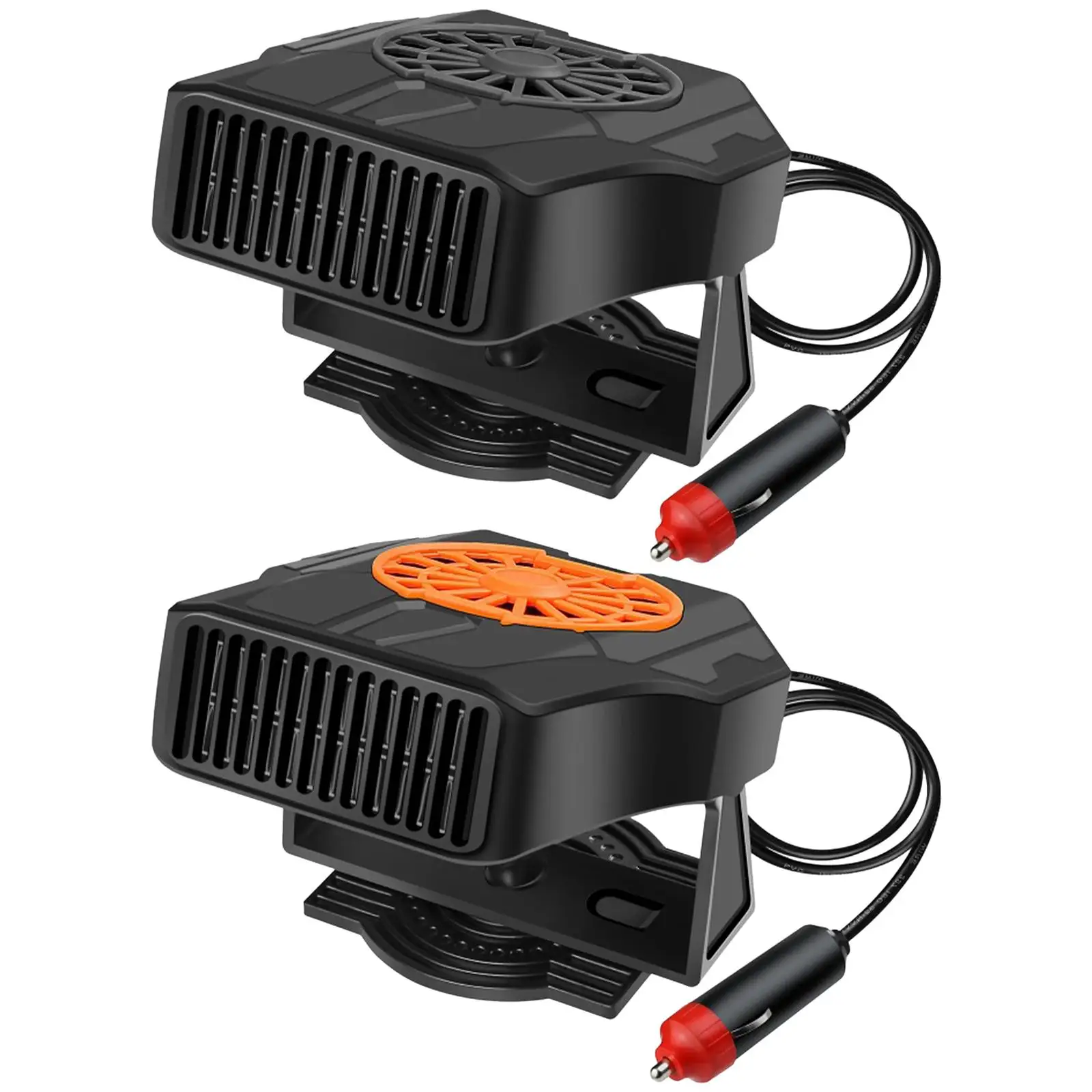 Car Heater 200W 360 Rotatable Defogger for Safe Driving