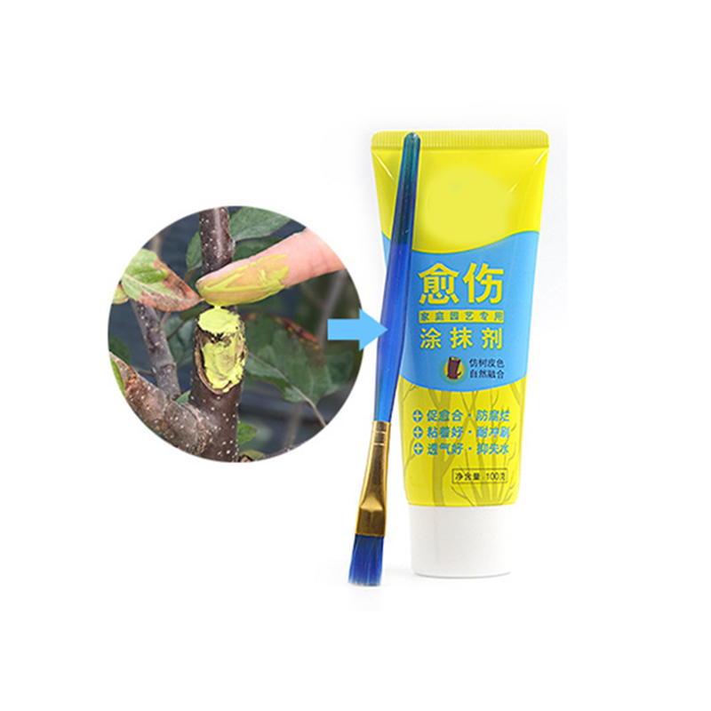 Description Picture 6 of itemTree Wound Bonsai Cut Paste Smear Agent Pruning Compound Sealer With Brush