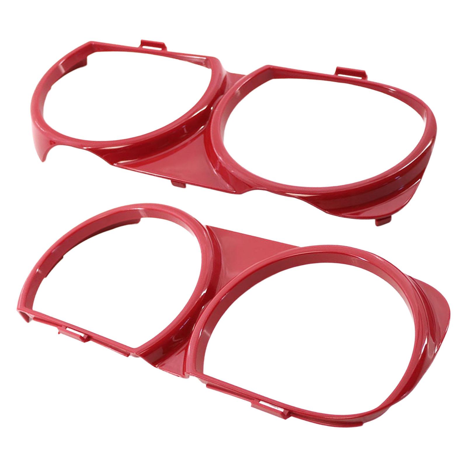 2Pcs Headlight Bezel Set Fit for Demon