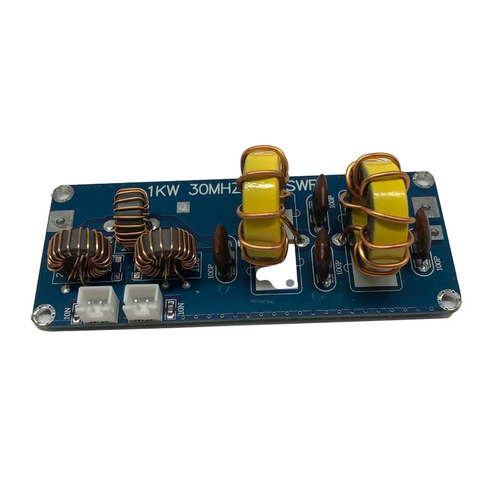 DIY Kits Lpf 1000W 1kW  Low Pass Filter Blue ,Moulding ,Accessories Filtering Board for HF Power Ssb Amplifier ,HF Power Supply