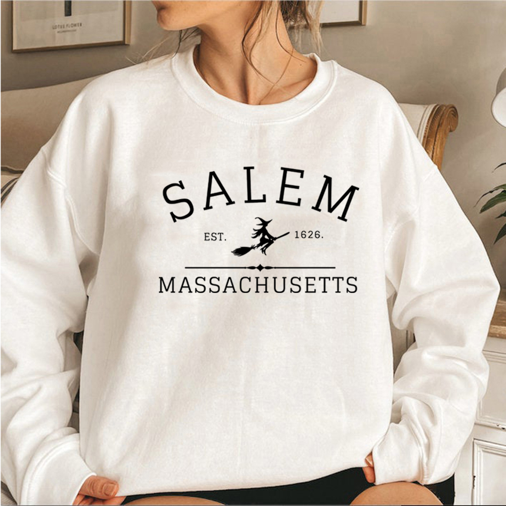 Sweater, Witchy Graphic Hoodies, Boston Top