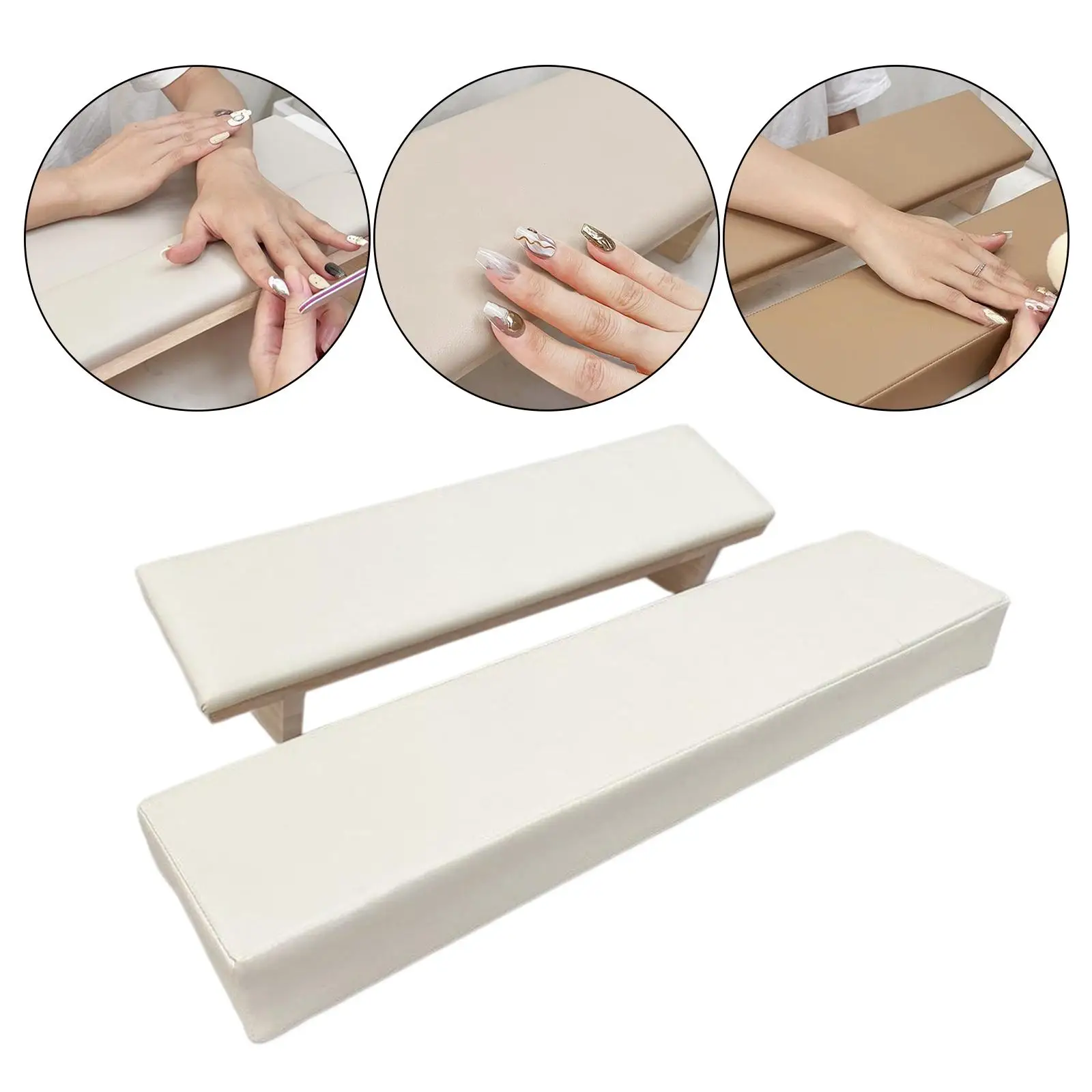 Nail Arm Rest Washable Accessories PU for Nail Technician Table Manicure