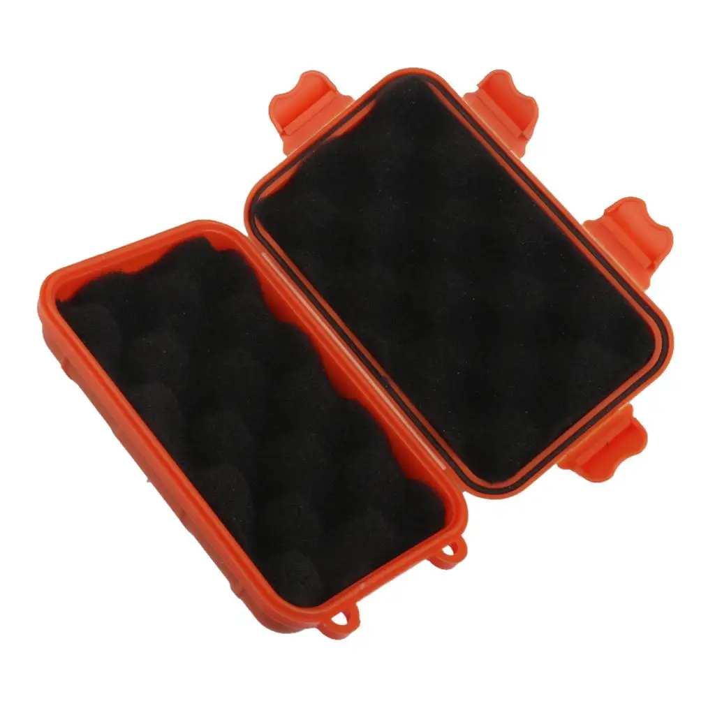 Outdoor Shockproof Waterproof  Storage Case Container Box  Black/Orange/Tan