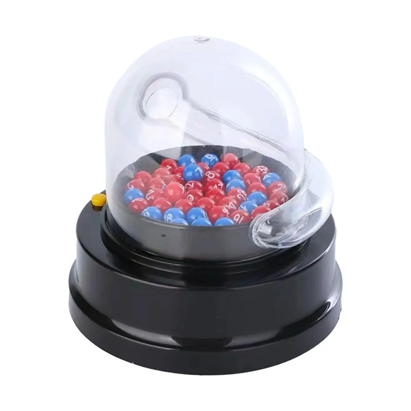 Raffle Balls Machine Mini Game Consoles Kids Toy Children Toys Electric Bingo Game for Club Restaurant Carnivals Sweepstakes KTV