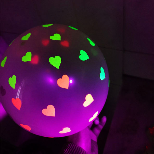 Fluorescent Birthday Balloons  Glow Dark Party Accessories - 20pcs 12inch  Star - Aliexpress