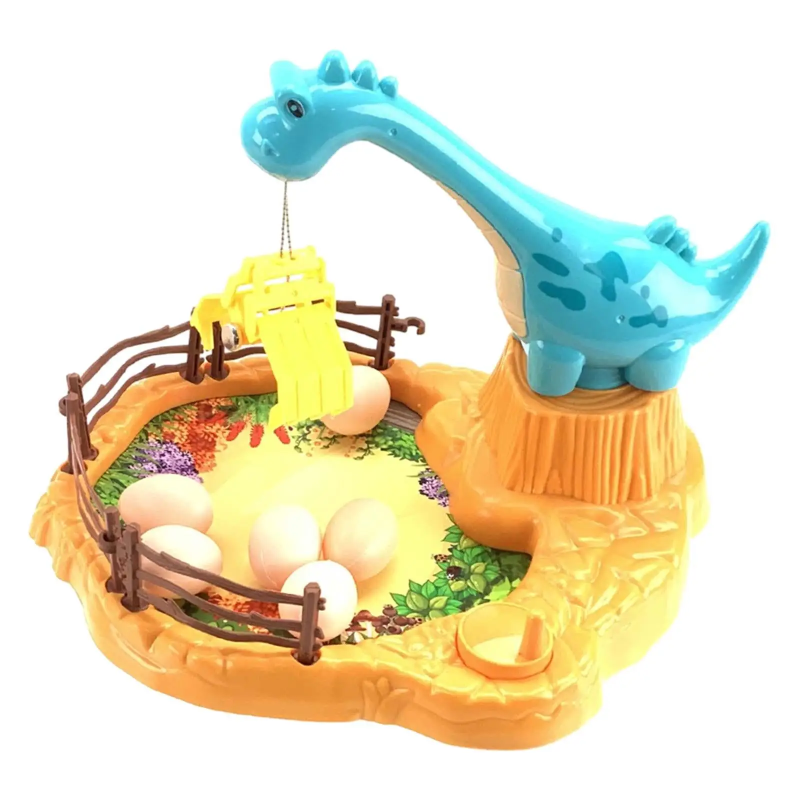 Dinosaurs Claw Machine Mini Crane Games Party Supplies Multifunctional Prize Dispenser Toys Dino Grabbing Machine for Toddlers