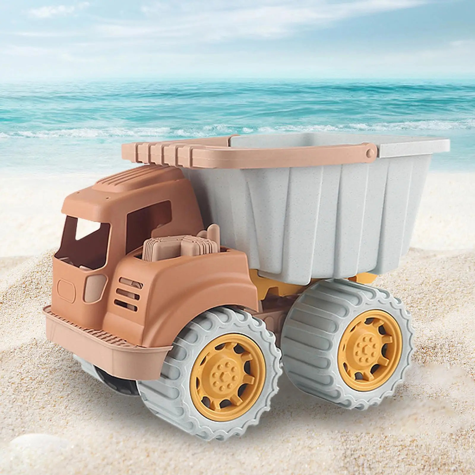Dump Truck Toy Sandbox Toys Vehicle Kids Engineering Toys Sand Truck for Sand Beach Toy