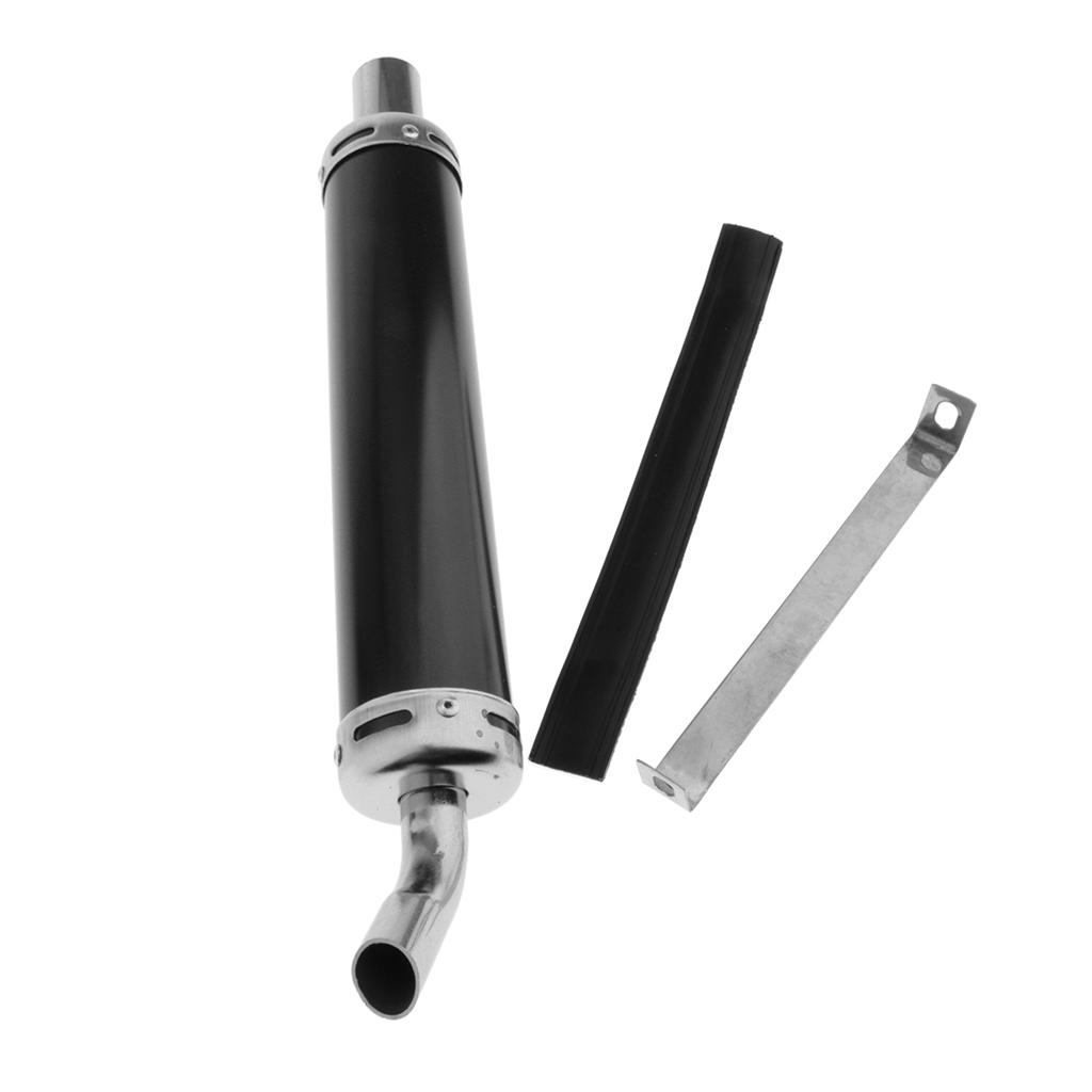 Universal Motorcycle Exhaust Muffler - Motorbike Exhaust Moto Pipe For 50-150CC ATV Dirt Pit Bike, Durable
