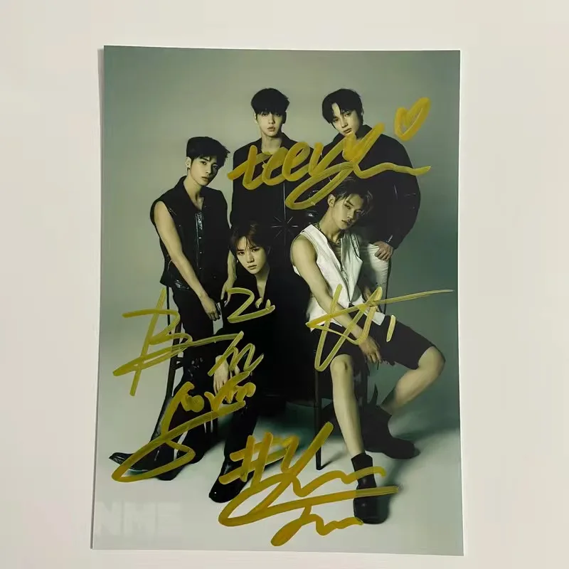 affiche hd du groupe coréen txt soobin yeonjun beomdean taehyun photo collection gestion de signature