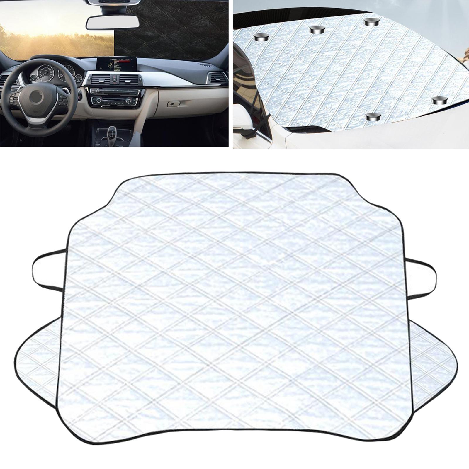 Casual Foldable Car Windshield Visor Cover Front Rear Block Window 