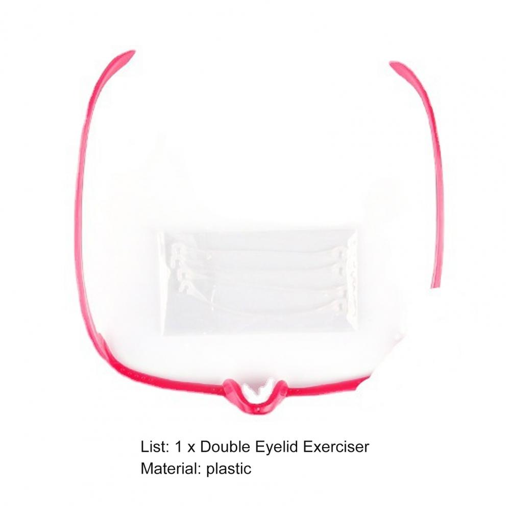Description Picture 2 of itemDouble Eyelid Clip Long Lasting Mini Plastic Double Eyelid Exerciser Glasses Double Eyelid Trainer Tool for Girl