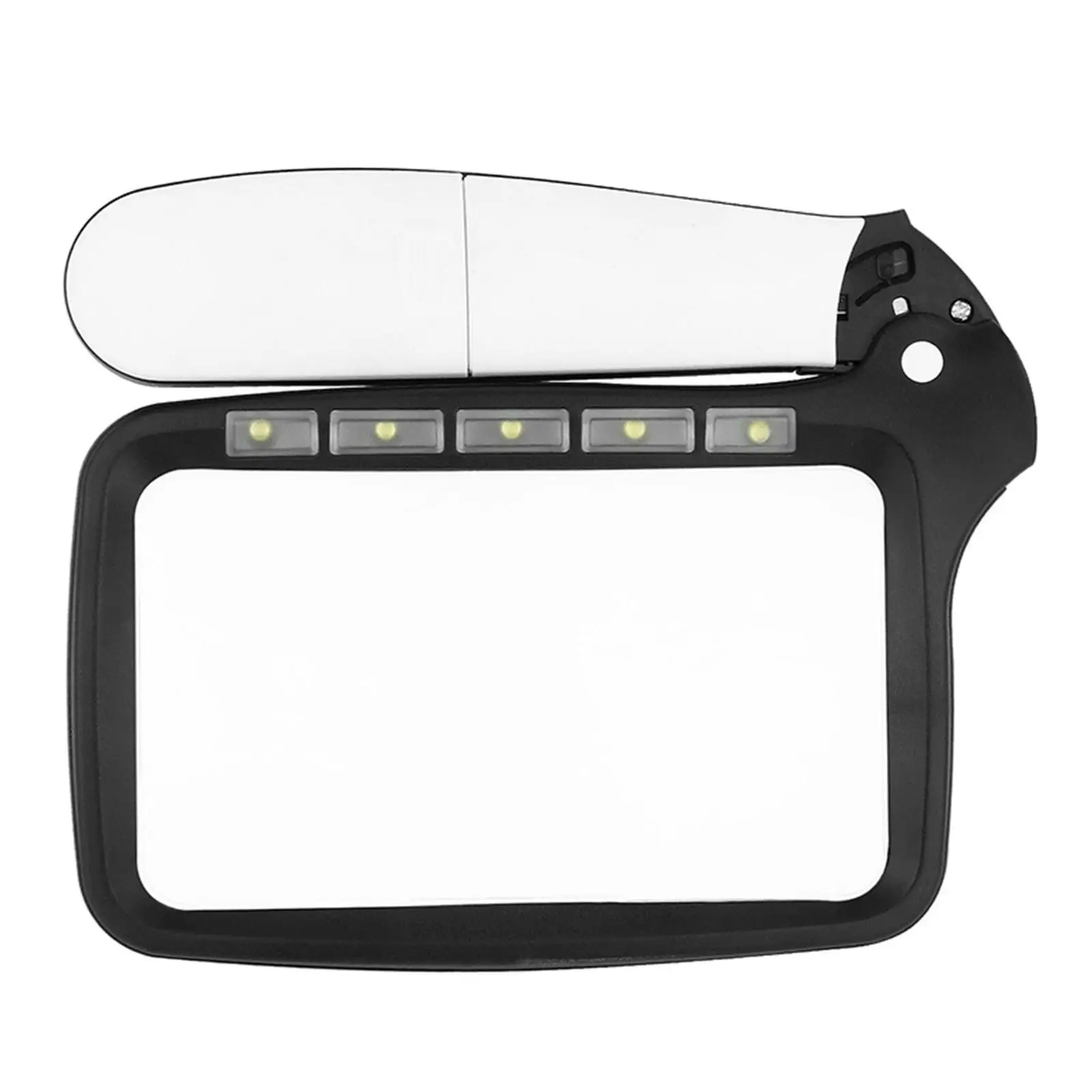 Reading  with Light Large with 5 Dimmable LEDs Magnifying Glass for Small Print