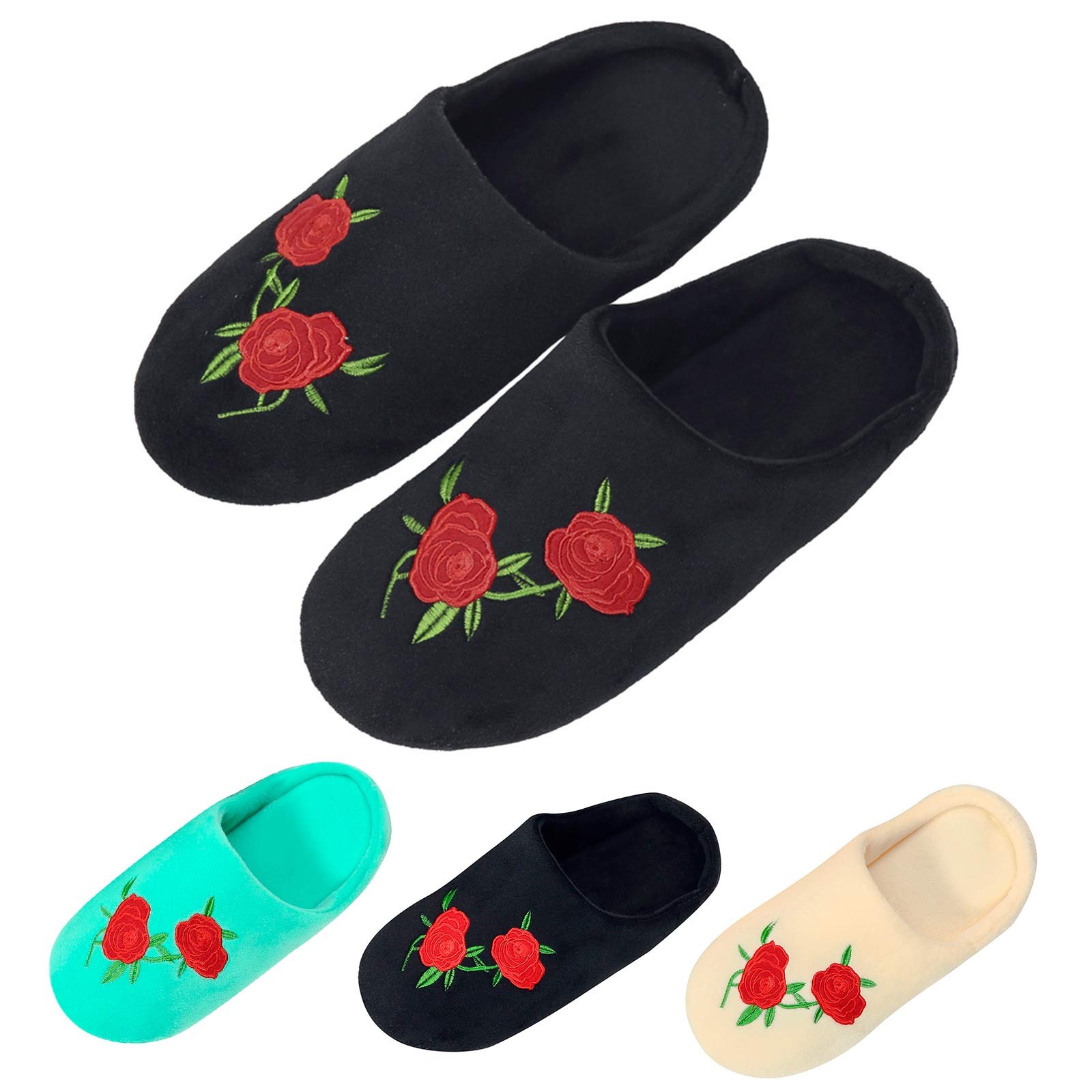 Title 6, Free Shipping Slipper Shoes For Women New Rose ...