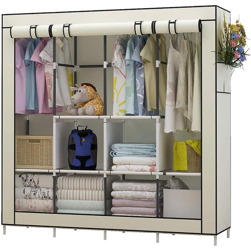 Title 12, UDEAR Portable Closet Large Wardrobe Closet Clo...