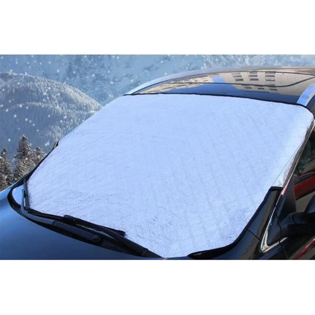 Snow windshield sun visor tarpaulin scraper scraper frost dust removal