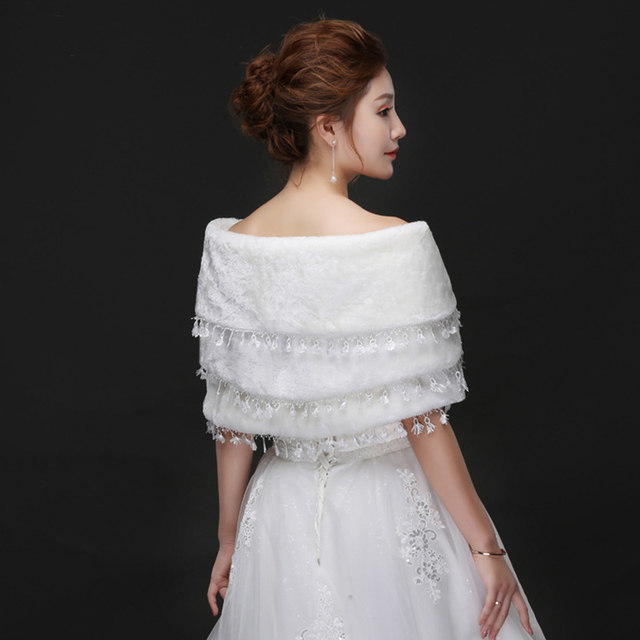 Coprispalle In Tulle Bolero | Maniche Lunghe Per Abiti Da Sera E Sposa | Bianco E Nero