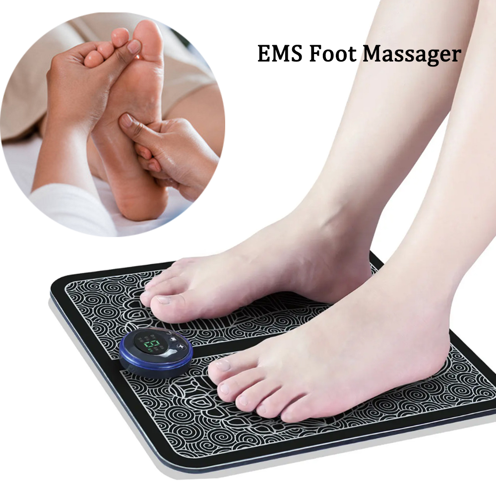 Best of Electric EMS Foot Massager Pad Physiotherapy Pulse Massage Mat Muscle Stimulation Relief Pain Reflexology Foot Acupoint Massage Reviews & Tips