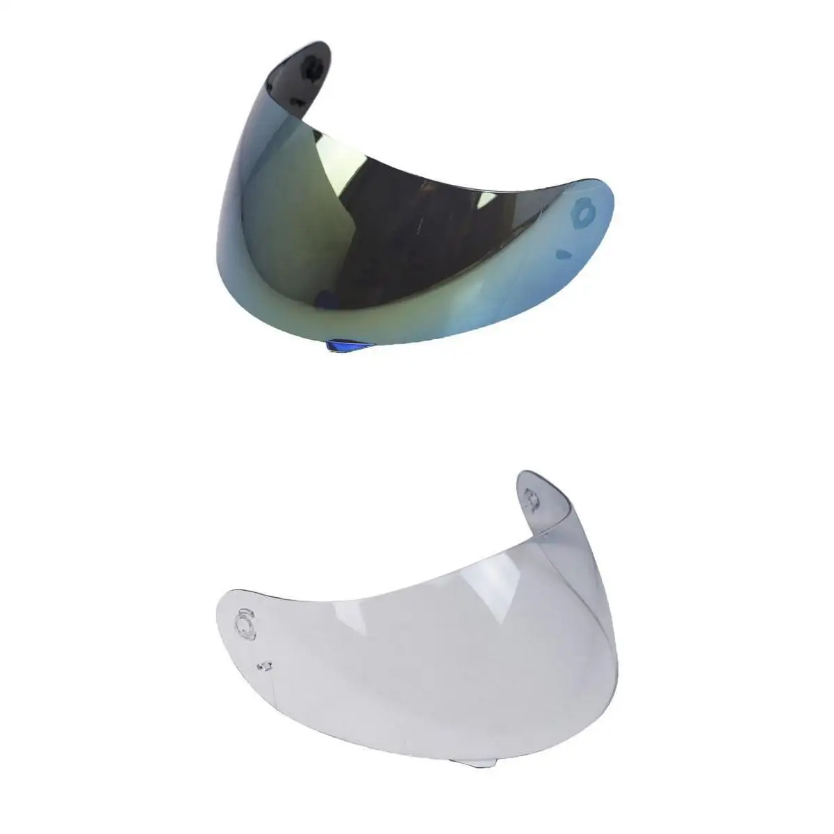 2xMotorcycle Helmet Visor Full Face for  Helmets Lens Shield