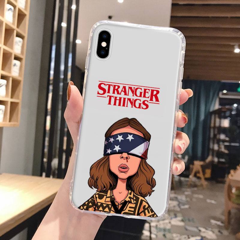 Stranger Things 4 TV series Phone Case Transparent for Huawei honor P mate Y 20 30 40 10 8 5 6 7 9 i x c pro lite prime smart