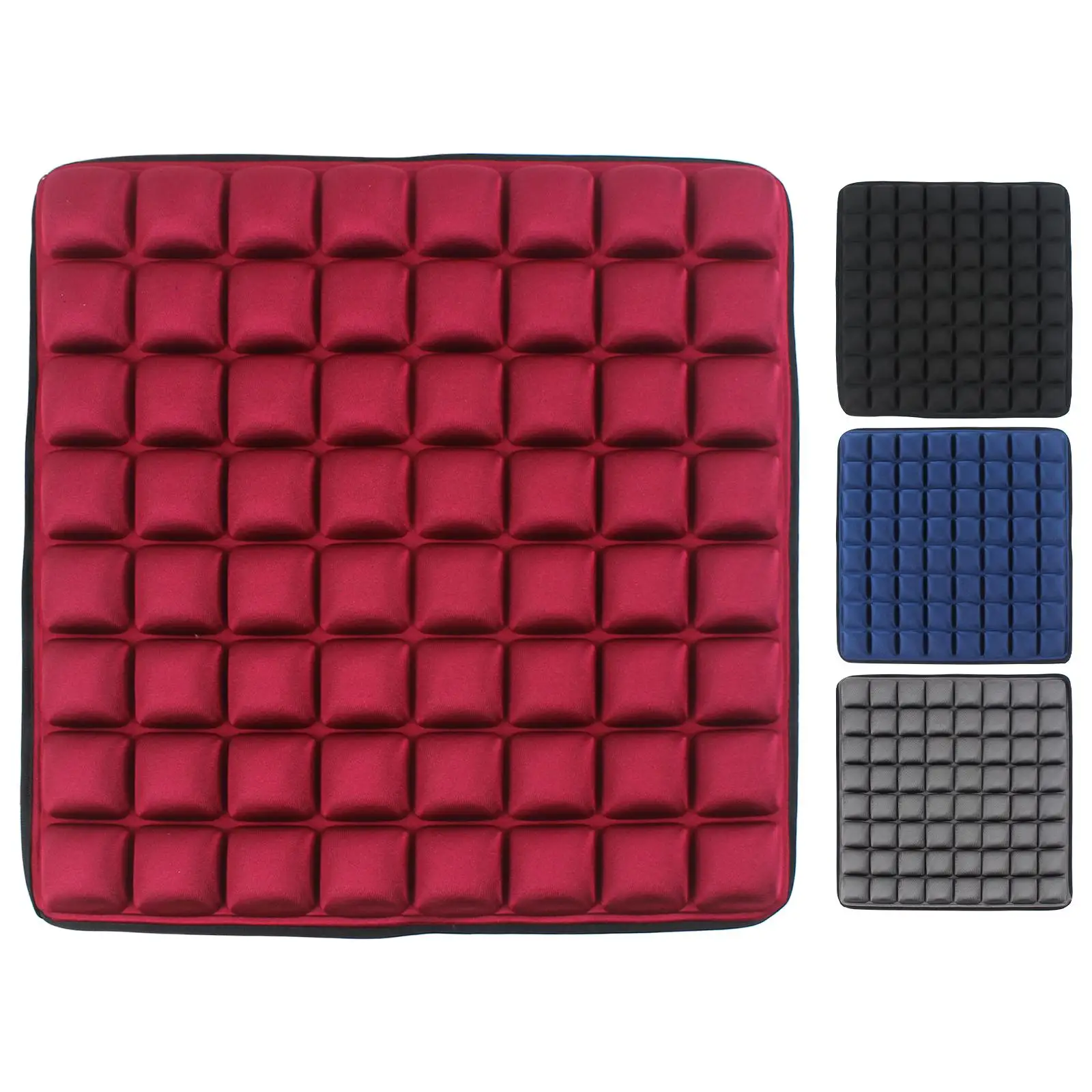 Seat Cushion Absorbs Pressure Points Thicken 3D Non Slip Soft Portable Breathable Chair Pads Mat Fit for Car Home Wheelchair