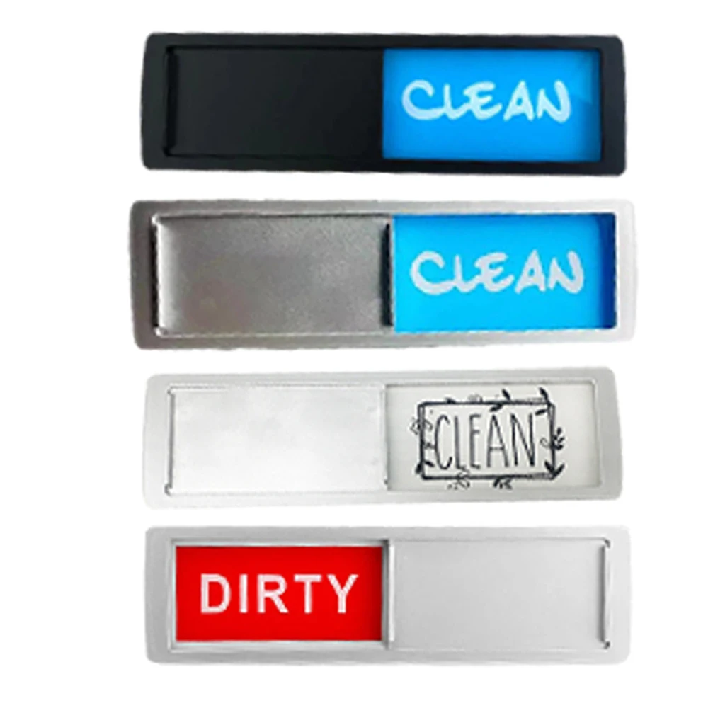 Dishwasher Magnet Clean Dirty Sign Indicator Reminder, Water Resistant Easy to