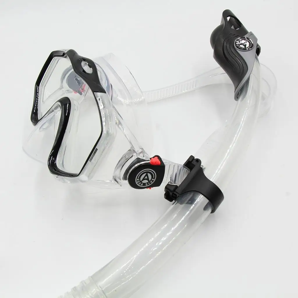 7x Universal Clip Snorkel Keeper Retainer Attaching  - Scuba Diving Snorkeling  Black