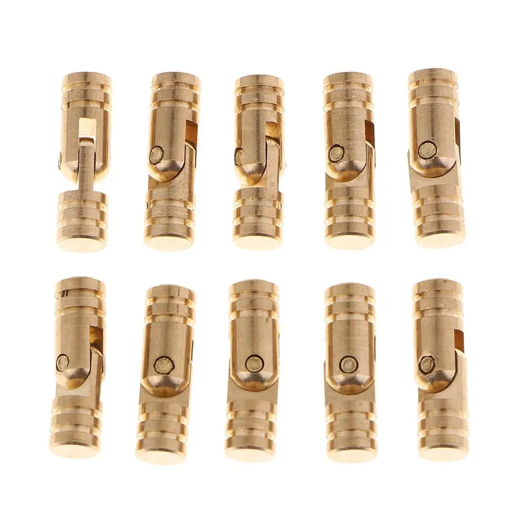 10Pcs Copper Wine Jewelry Box Hidden Invisible Concealed Barrel Hinge for