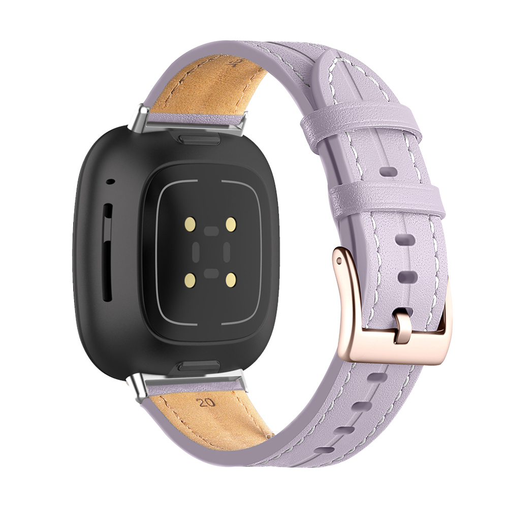 Genuine Leather Strap For Fitbit Versa 2 Lite Band Smart Watch Bracelet For Fitbit Versa 3 4 Sense 2 Correa Watchband Pin Buckle