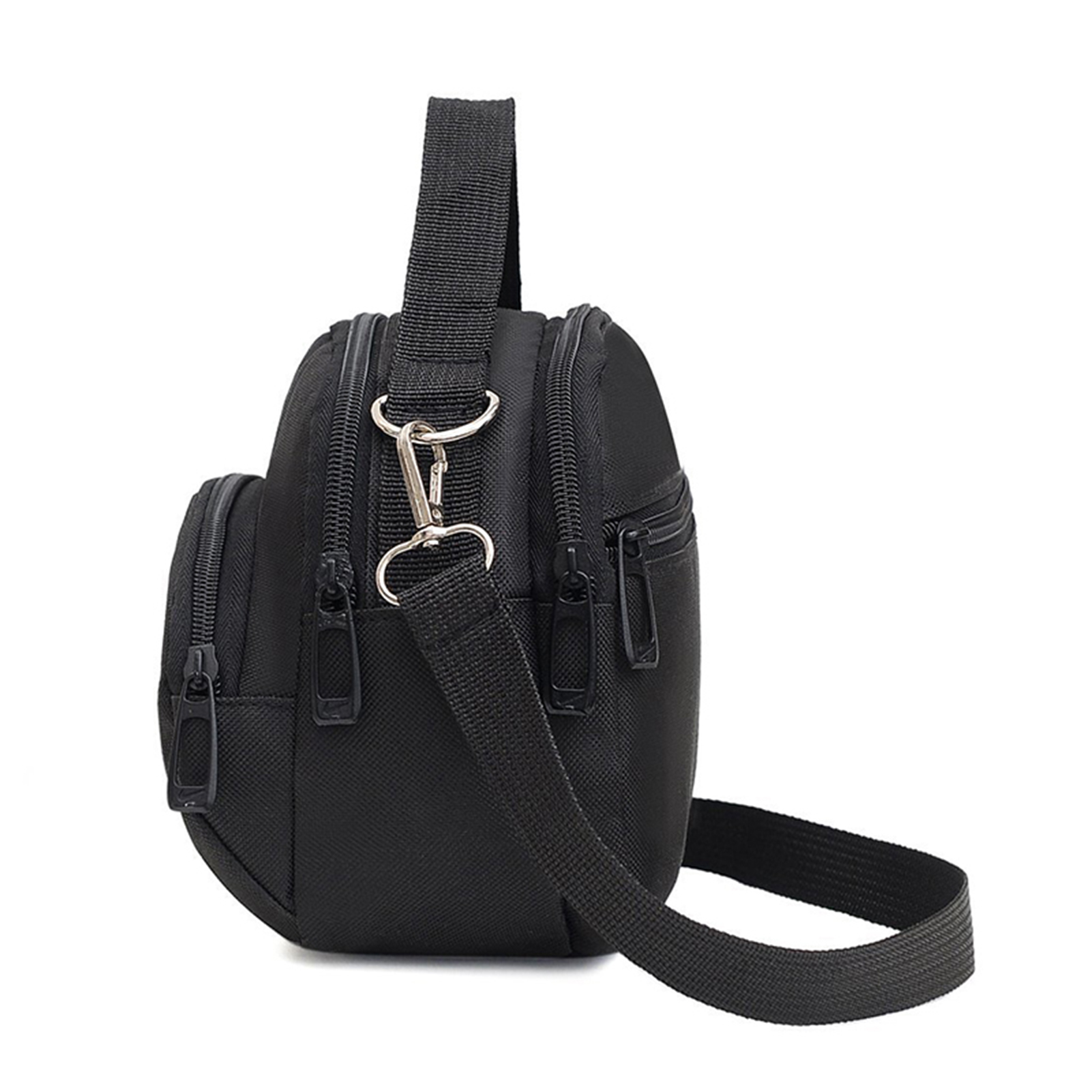 Weibliche der Nylon Umhängetaschen Einstellbare Schulter Gurt Hardware Zipper Kopf Weibliche der Nylon Umhängetaschen Schulter Tasche Handtaschen – Detail 5