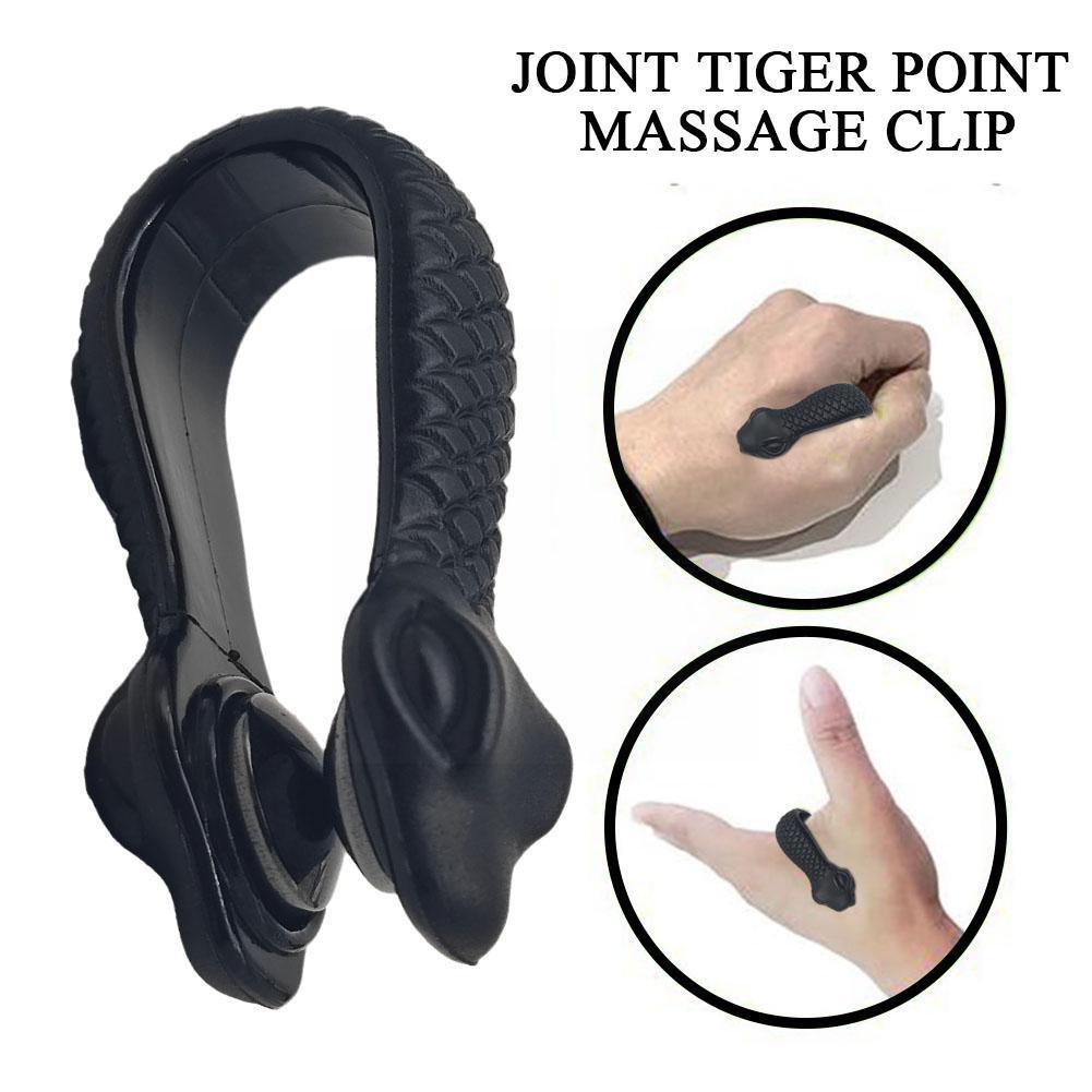 Best of Finger Joint Tiger Point Massage Clip Acupressure Clip Hand Meridian Massager For Headache Migraine Relief Stress Anxiety C S1N1 Reviews & Tips