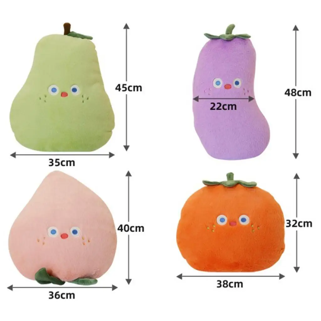Snuggly Stuffed Fruit Soft Plush Toy  Gifts for Kids and  Christmas Toy Gift