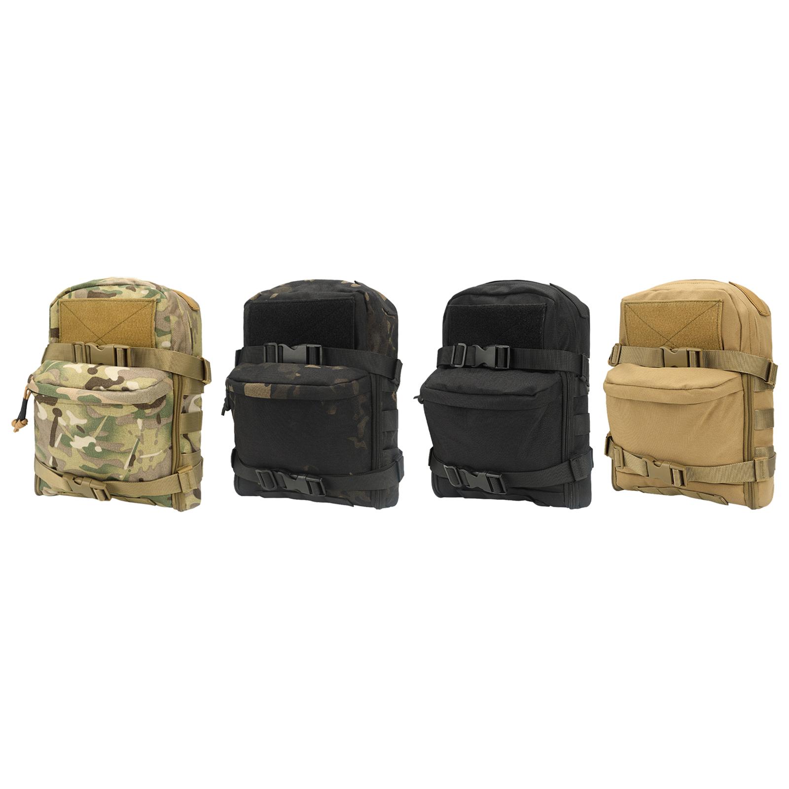 Tactical Capacete Bag Pack,Multi-Purpose Molle Armazenamento Militar