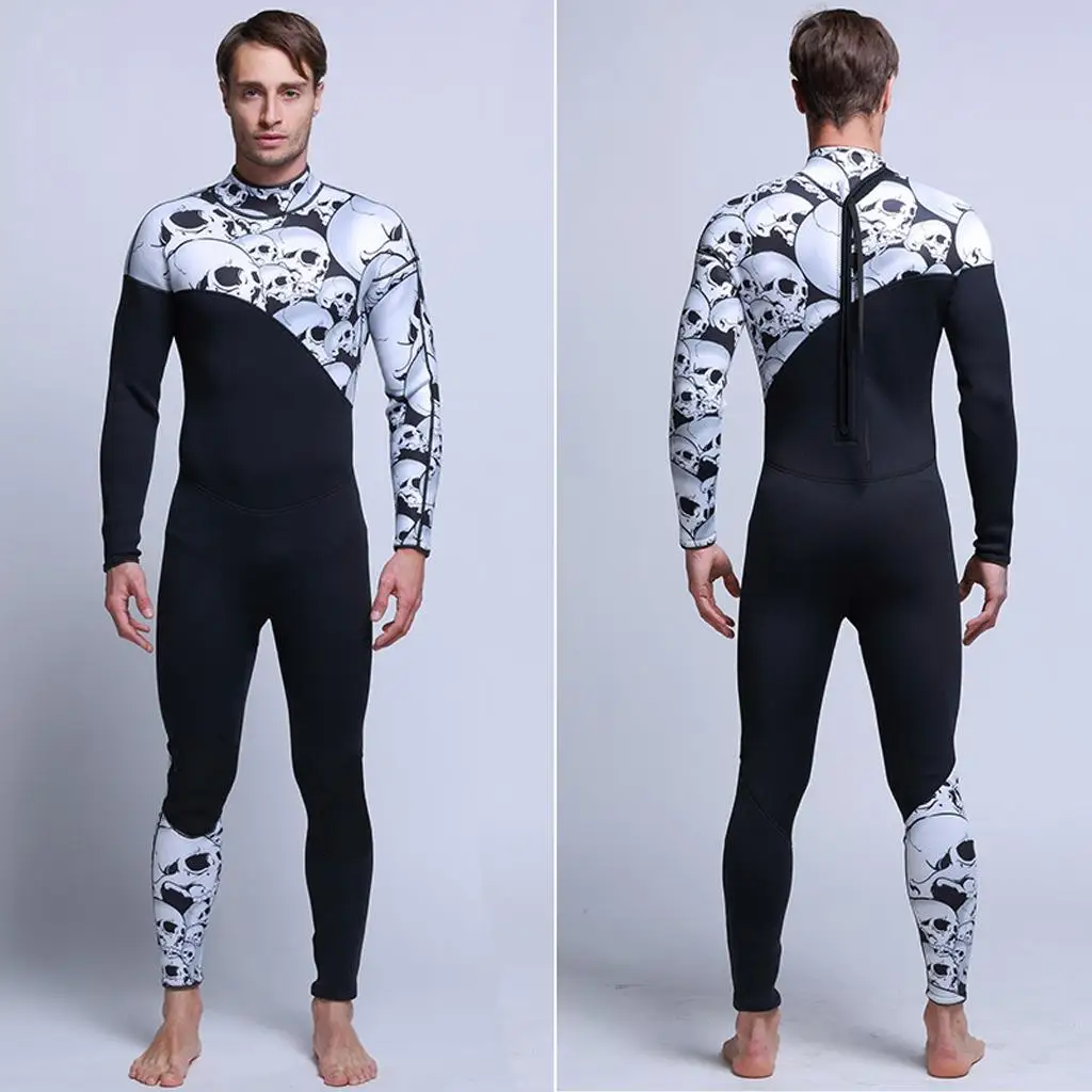  Wetsuits 3mm Neoprene Full Length Surfing Snorkeling Diving Suits