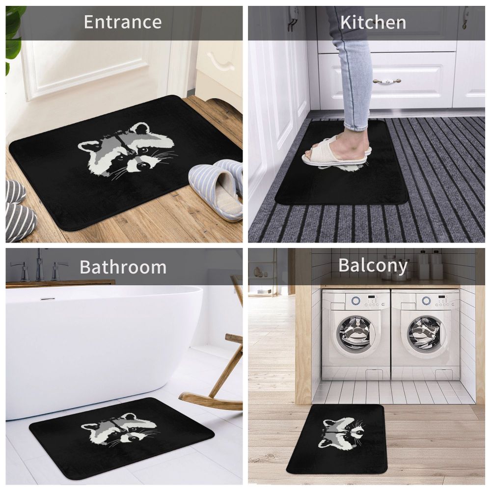 New Amazing Raccoon Carpet Home Decor Rug - Animals Aso