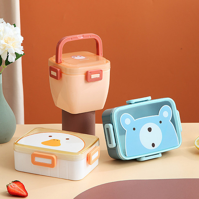 Kawaii Cute Bento Lunch Box for Kids Girls Children School