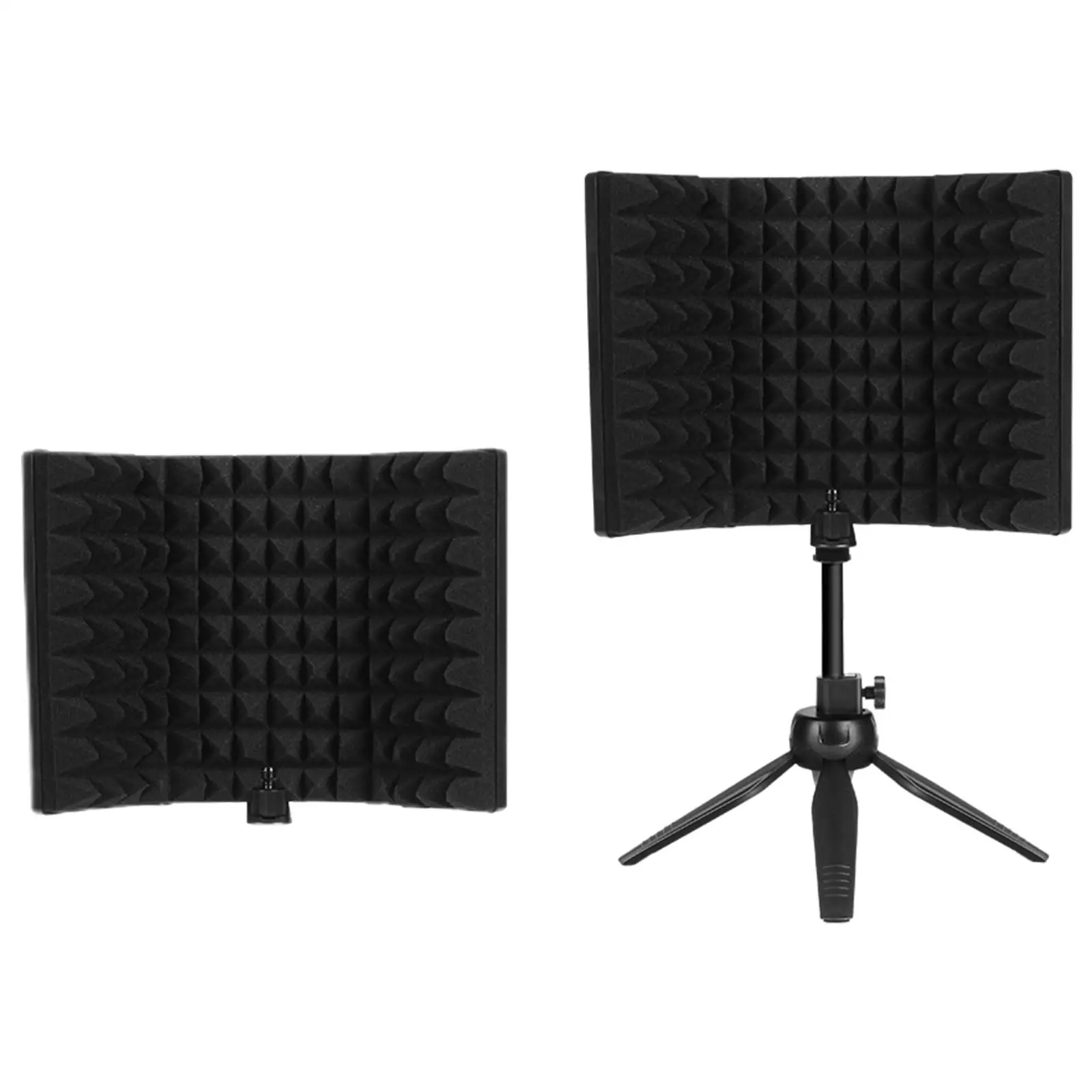 Recording Microphone Isolation,High Density  Foam to Vocal, Foldable Soundproof Cover  /Condenser Recording Equipment