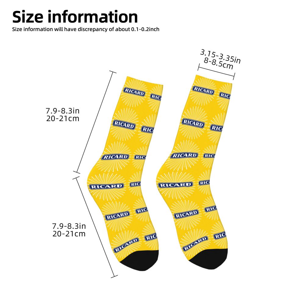 Title 225, Ricards Drink Herren Damen Crew Socken Unisex S...