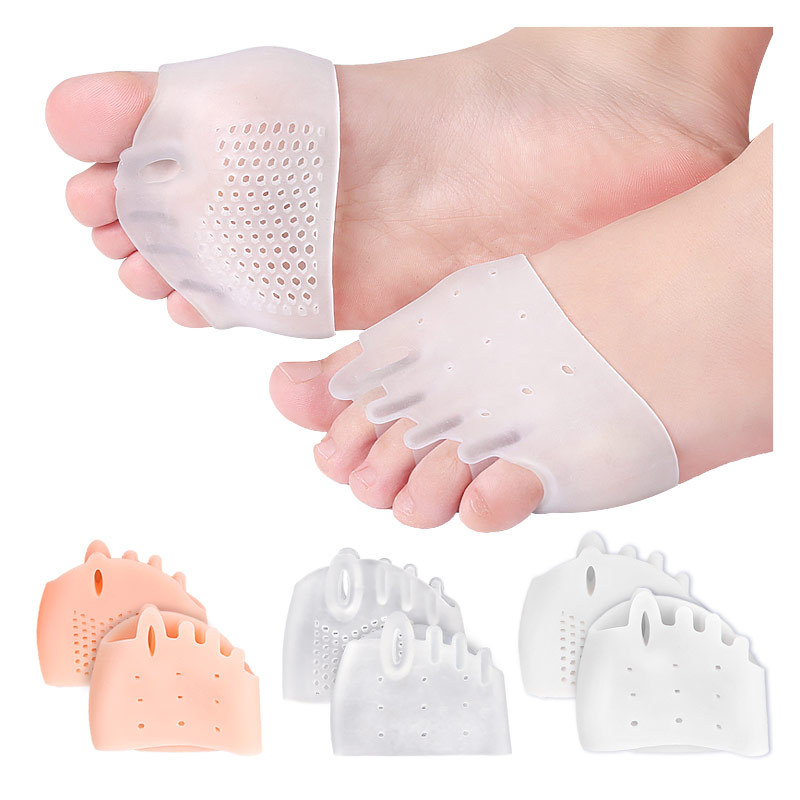 Best of 2pcs Silicone Toe Separator Hallux Valgus Corrector Bunion Orthotics Protector Pain Relief Forefoot Pad Socks Foot Care Pedicure Reviews & Tips