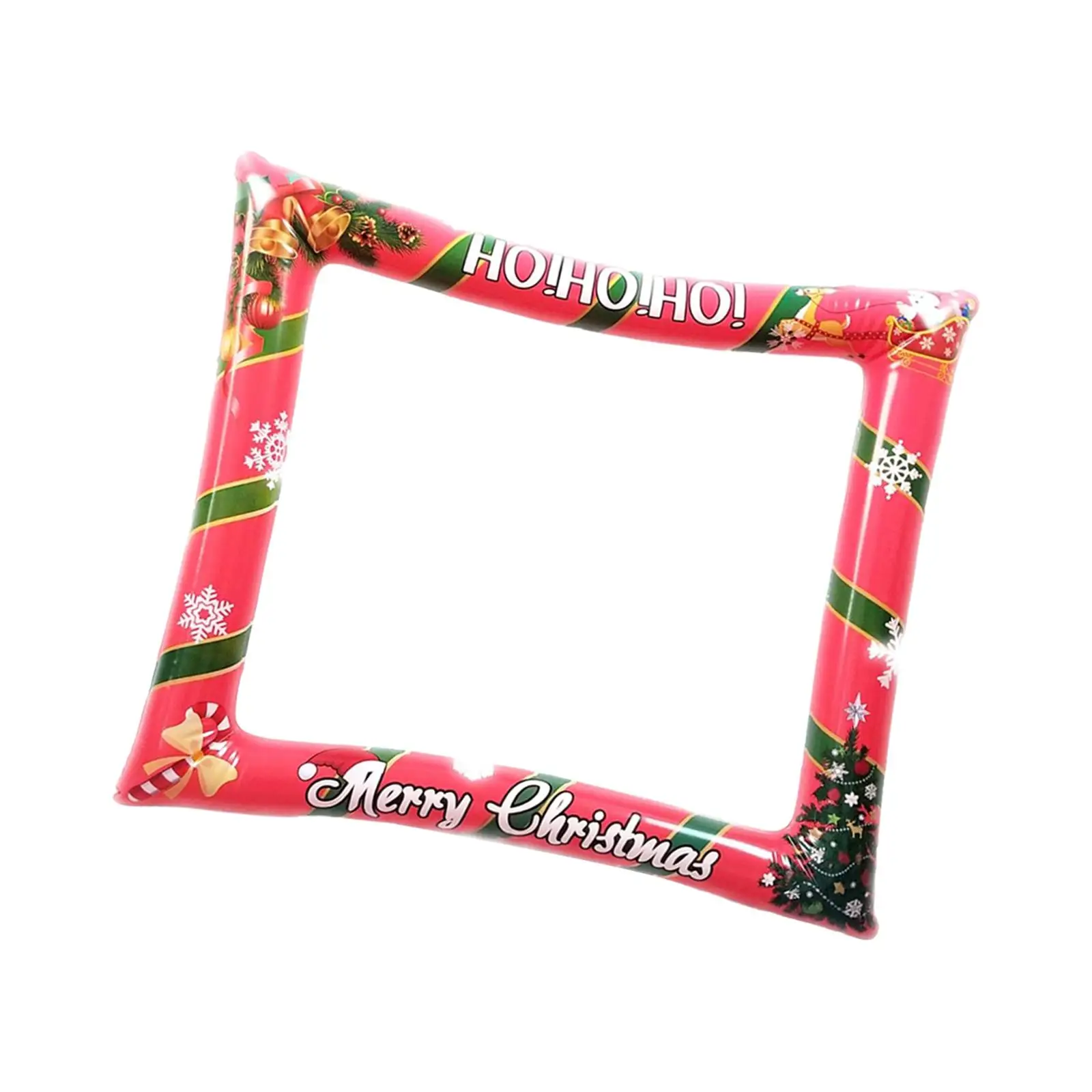 Inflatable Photo Frame Photo Props Fun Holiday Party Supplies PVC Photobooth Props Picture Frame for Holiday Wedding Party Xmas