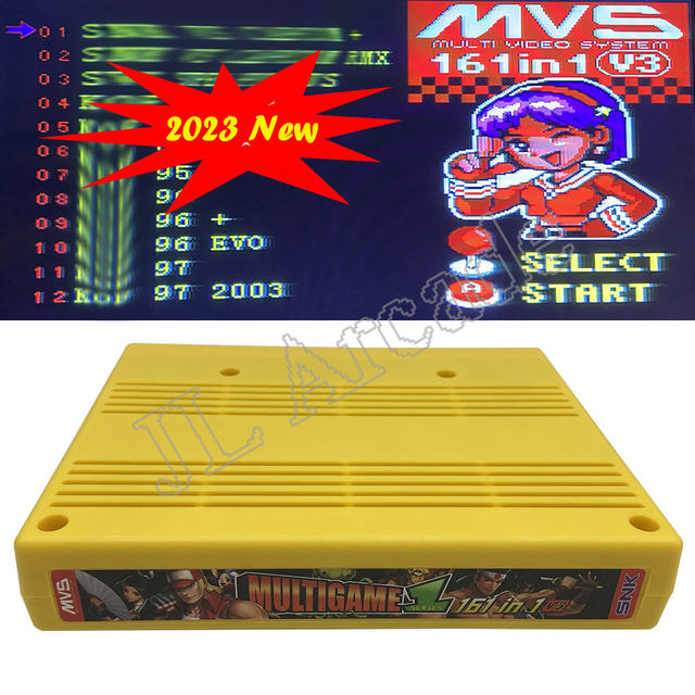 Newest SNK neo geo mvs 161 in 1 V3 JAMMA multi game Cartridge diy kit for  SNK game pcb board with mother Board 28 pin wire